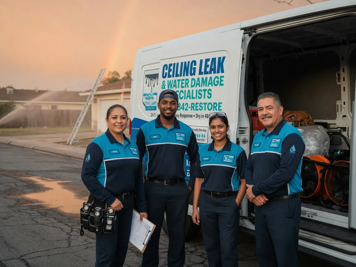 Ceiling Leak Cleanup company in San Juan, TX