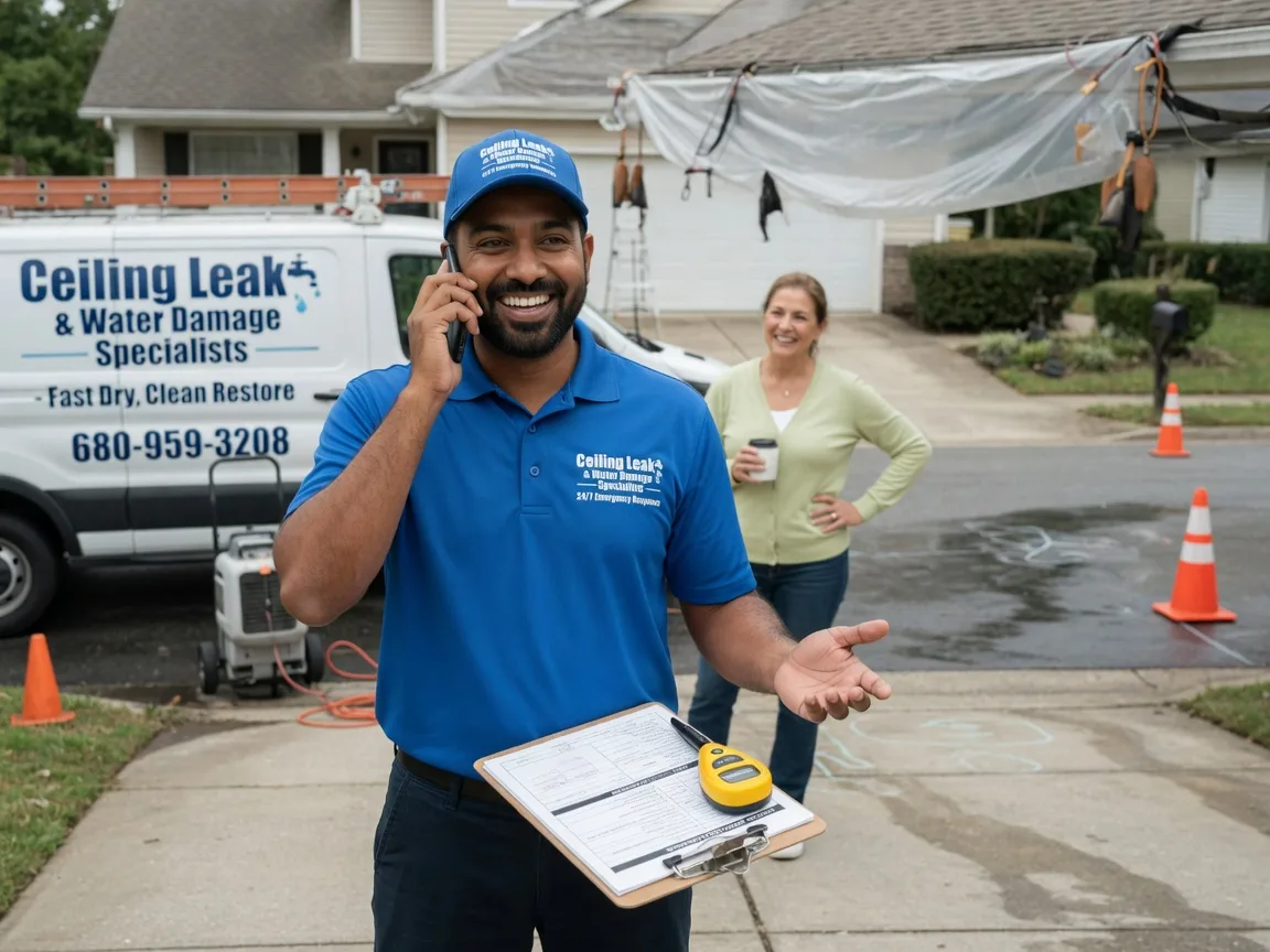 Ceiling Leak Cleanup San Juan, TX FAQs